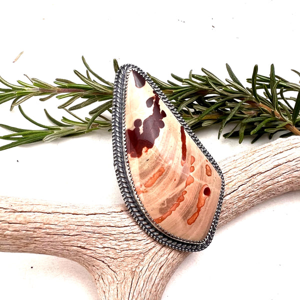 Lahontan Sunset Jasper Statement Ring