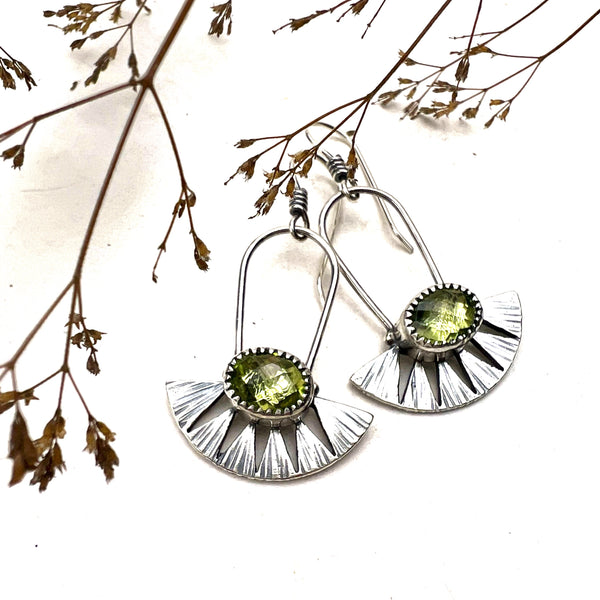 Peridot Juniper Earrings