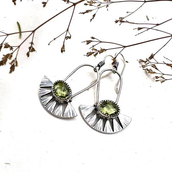 Peridot Juniper Earrings