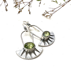 Peridot Juniper Earrings