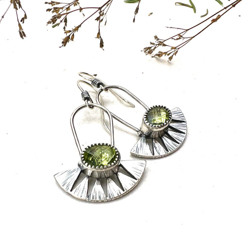 Peridot Juniper Earrings