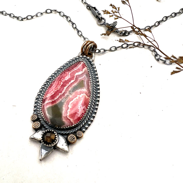 Rhodochrosite Necklace