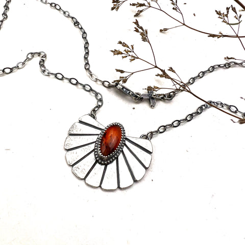 Amber Bloom Necklace