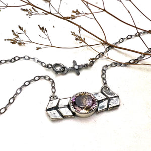 Ametrine Chevron Necklace