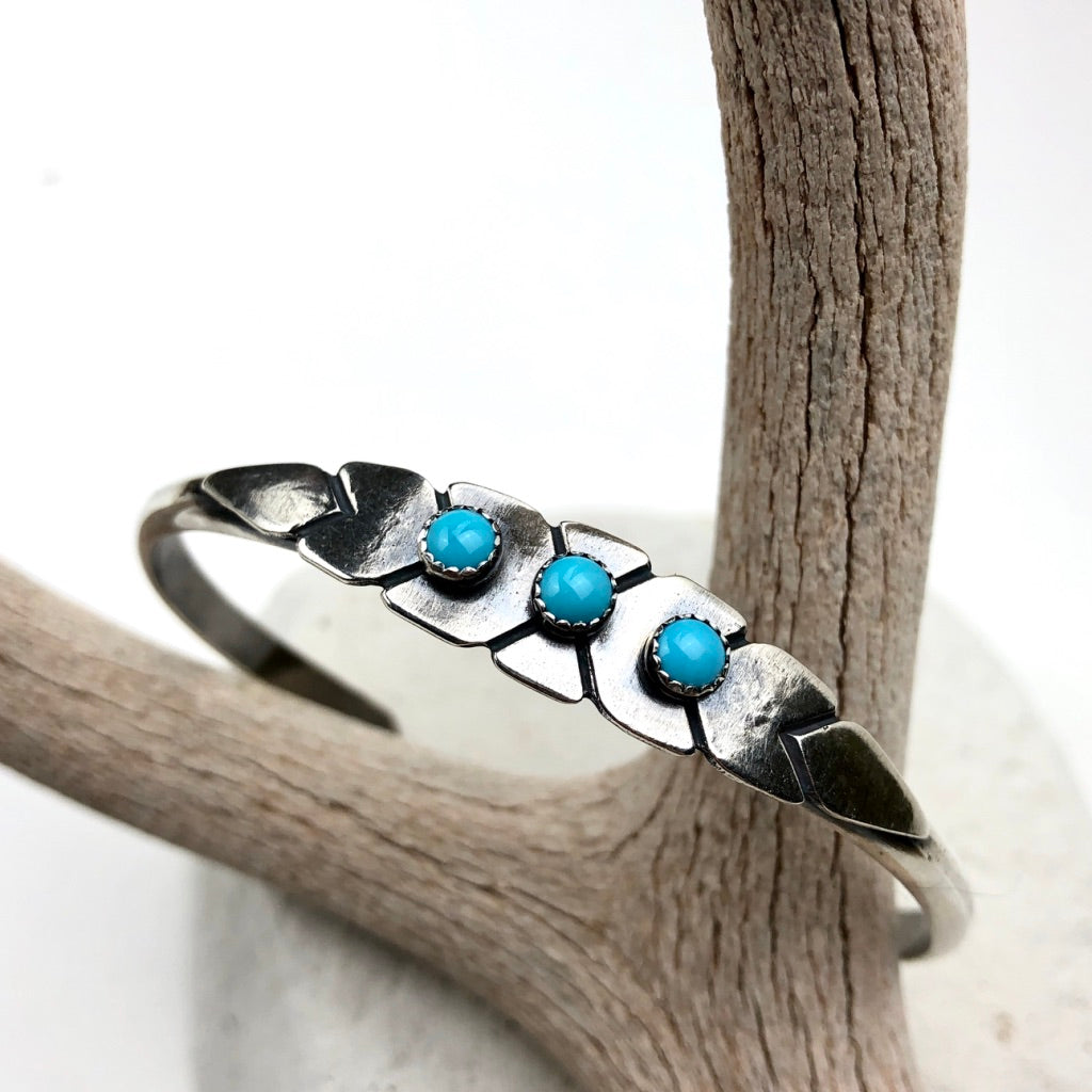 Yucca Cuff Bracelet ((reserved for Jason)) - Meltdown Studio Jewelry