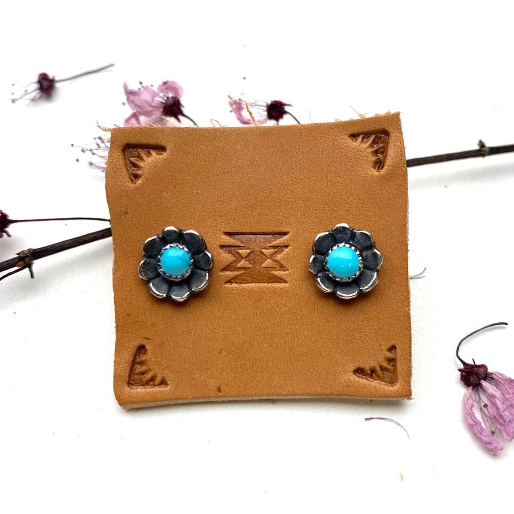 Tiny Flower Earrings - Meltdown Studio Jewelry